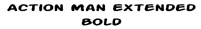 Download Action Man Extended Bold