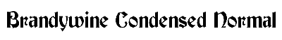 Download Brandywine-Condensed Normal