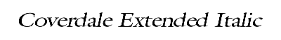 Download Coverdale-Extended Italic