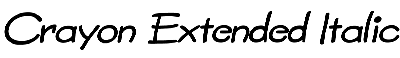 Download Crayon-Extended Italic