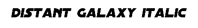 Download Distant Galaxy Italic