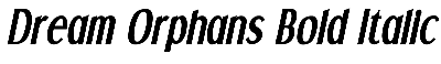 Download Dream Orphans Bold Italic