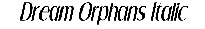 Download Dream Orphans Italic