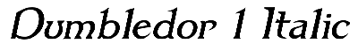 Download Dumbledor 1 Italic