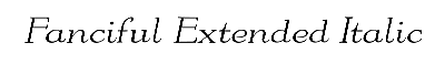 Download Fanciful-Extended Italic