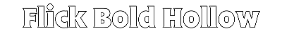 Download Flick Bold Hollow