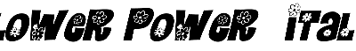 Download FlowerPower  Italic