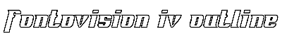 Download Fontovision IV outline