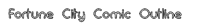 Download FortuneCity Comic Outline 