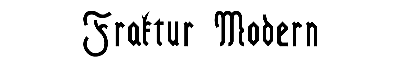 Download Fraktur Modern