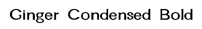 Download Ginger-Condensed Bold