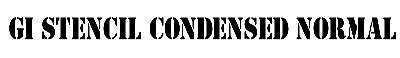 Download GI Stencil-Condensed Normal