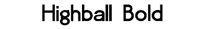 Download Highball Bold