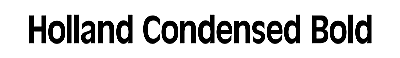 Download Holland-Condensed Bold