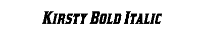 Download Kirsty Bold Italic