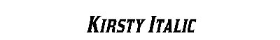 Download Kirsty Italic