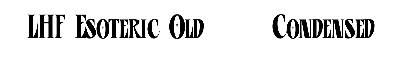 Download LHF Esoteric Old | Condensed