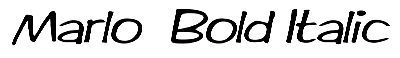 Download Marlo  Bold Italic