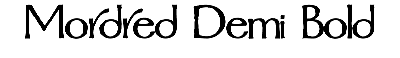 Download Mordred Demi Bold