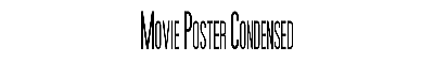 Download Movie Poster Condensed