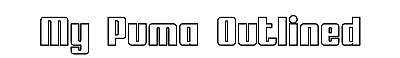 Download My Puma Outlined