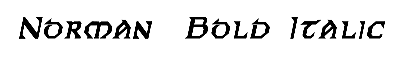 Download Norman  Bold Italic