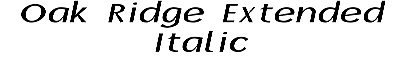 Download Oak-Ridge-Extended Italic