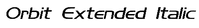 Download Orbit-Extended Italic