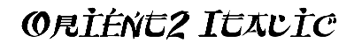 Download Orient2 Italic