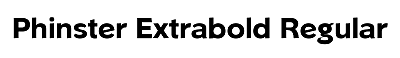 Download Phinster Extrabold Regular