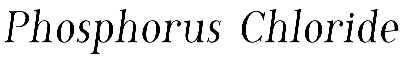 Download Phosphorus Chloride