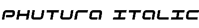 Download Phutura Italic