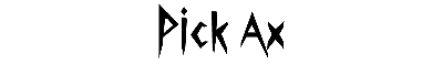 Download Pick Ax