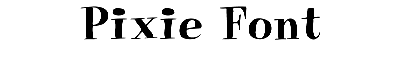 Download PixieFont