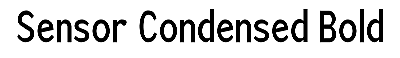 Download Sensor-Condensed Bold