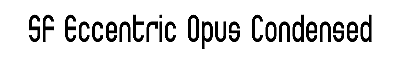 Download SF Eccentric Opus Condensed