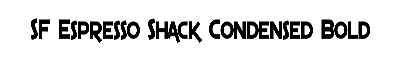 Download SF Espresso Shack Condensed Bold