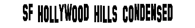 Download SF Hollywood Hills Condensed