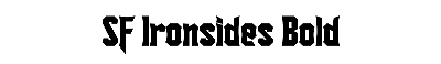 Download SF Ironsides Bold