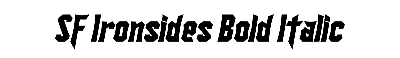 Download SF Ironsides Bold Italic