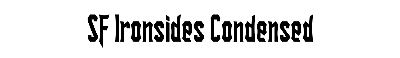 Download SF Ironsides Condensed