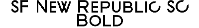 Download SF New Republic SC Bold