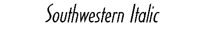 Download Southwestern Italic