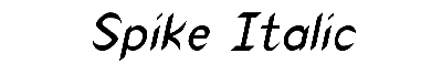 Download Spike Italic