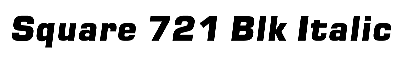 Download Square 721 Blk-Italic