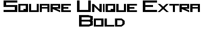 Download Square Unique ExtraBold