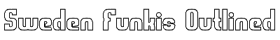 Download Sweden Funkis Outlined