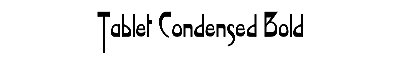 Download Tablet-Condensed Bold