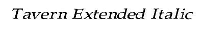 Download Tavern-Extended Italic