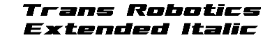 Download TransRobotics Extended Italic